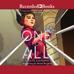 Audiobook cover for One for All by Lillie Lainoff. Says "Recorded Books" at the top of image.